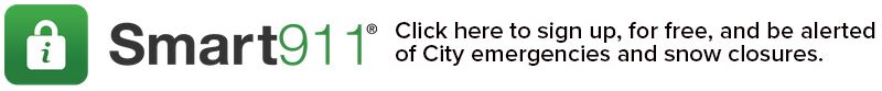 smart911 - sign up for free alerts about city emergencies and snow closures