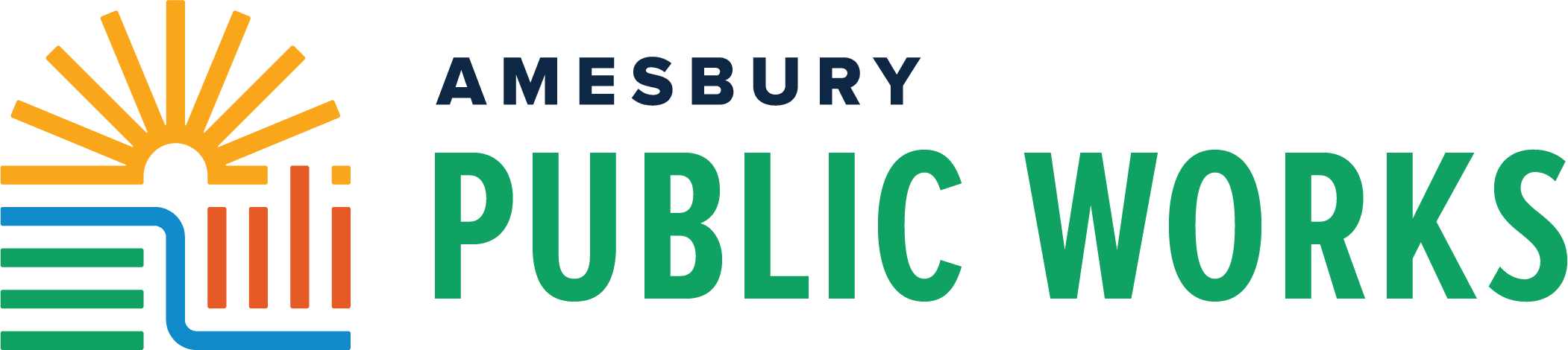 Amesbury Public Works Logo