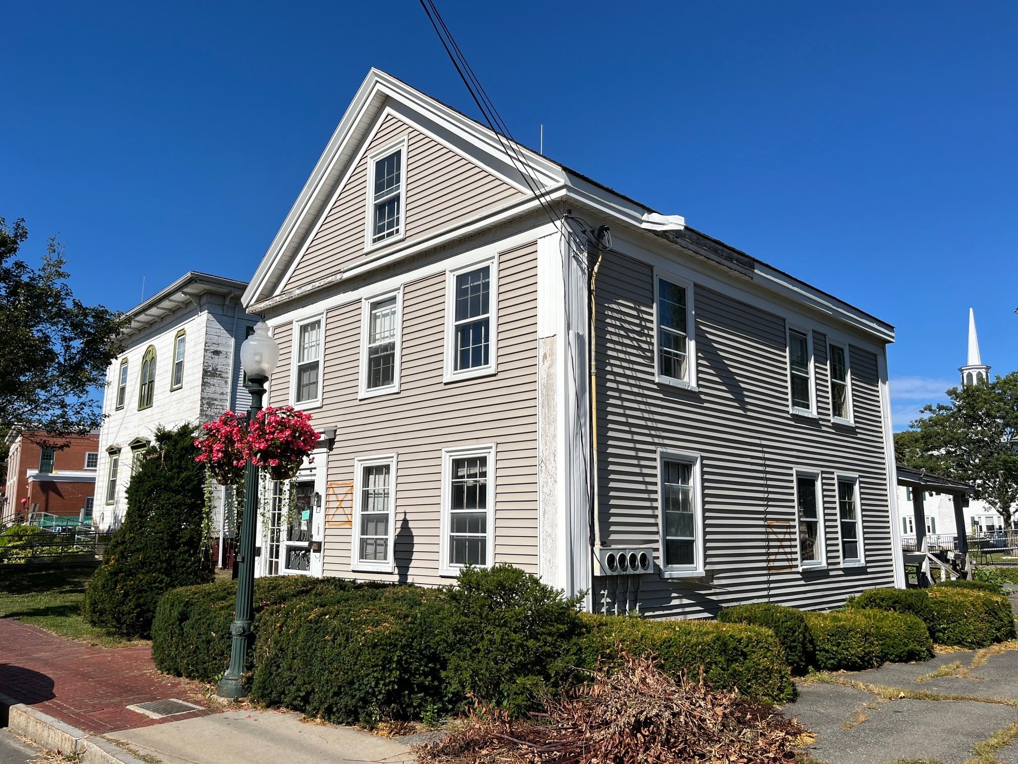 Bailey House as it exists today in its current condition. 