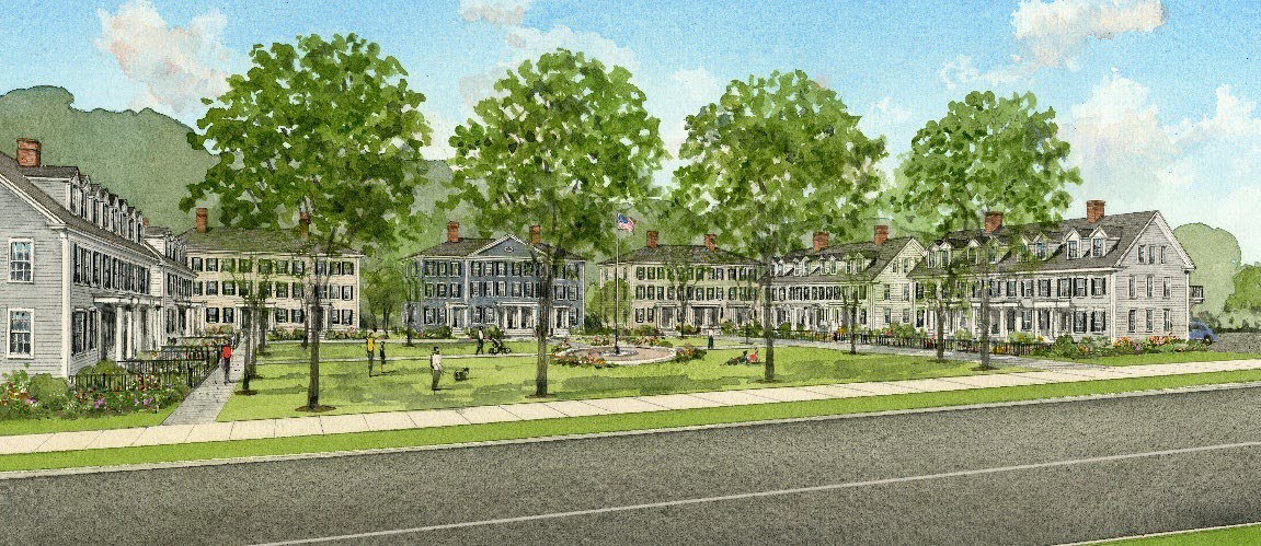 Rendering of preferred development plan